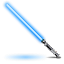 Obi Wan's  light-saber icon